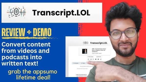 Transcript LOL Review 2026: App, Login, Free Plan, Pricing, Generator & FAQs