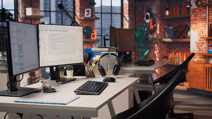 technology-unicorn-venture-workspace-with-pc-used-conduct-code-reviews482257-118729