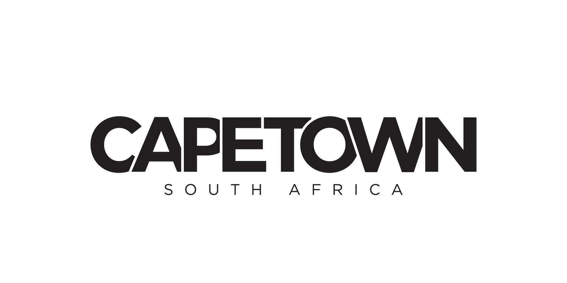 cape-town-in-the-south-africa-emblem-the-design-features-a-geometric-style-illustration-with-bold-typography-in-a-modern-font-the-graphic-slogan-lettering-vector