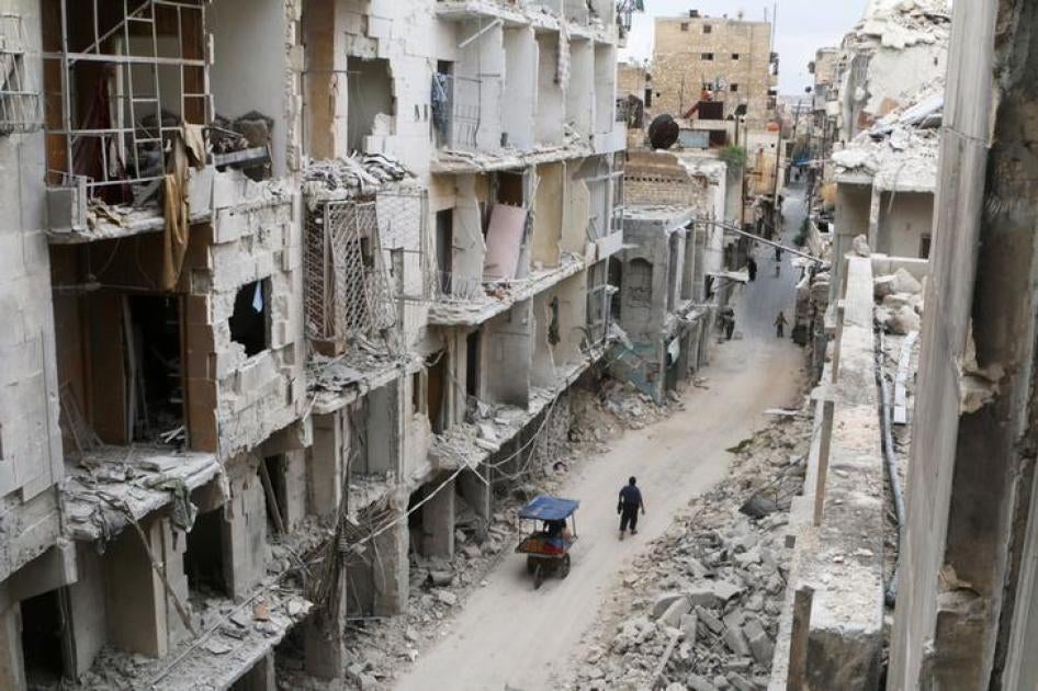 Syria: Desperate Pleas for Protection from Aleppo | Human Rights Watch