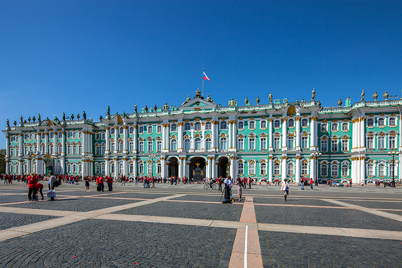The Winter Palace in St. Petersburg