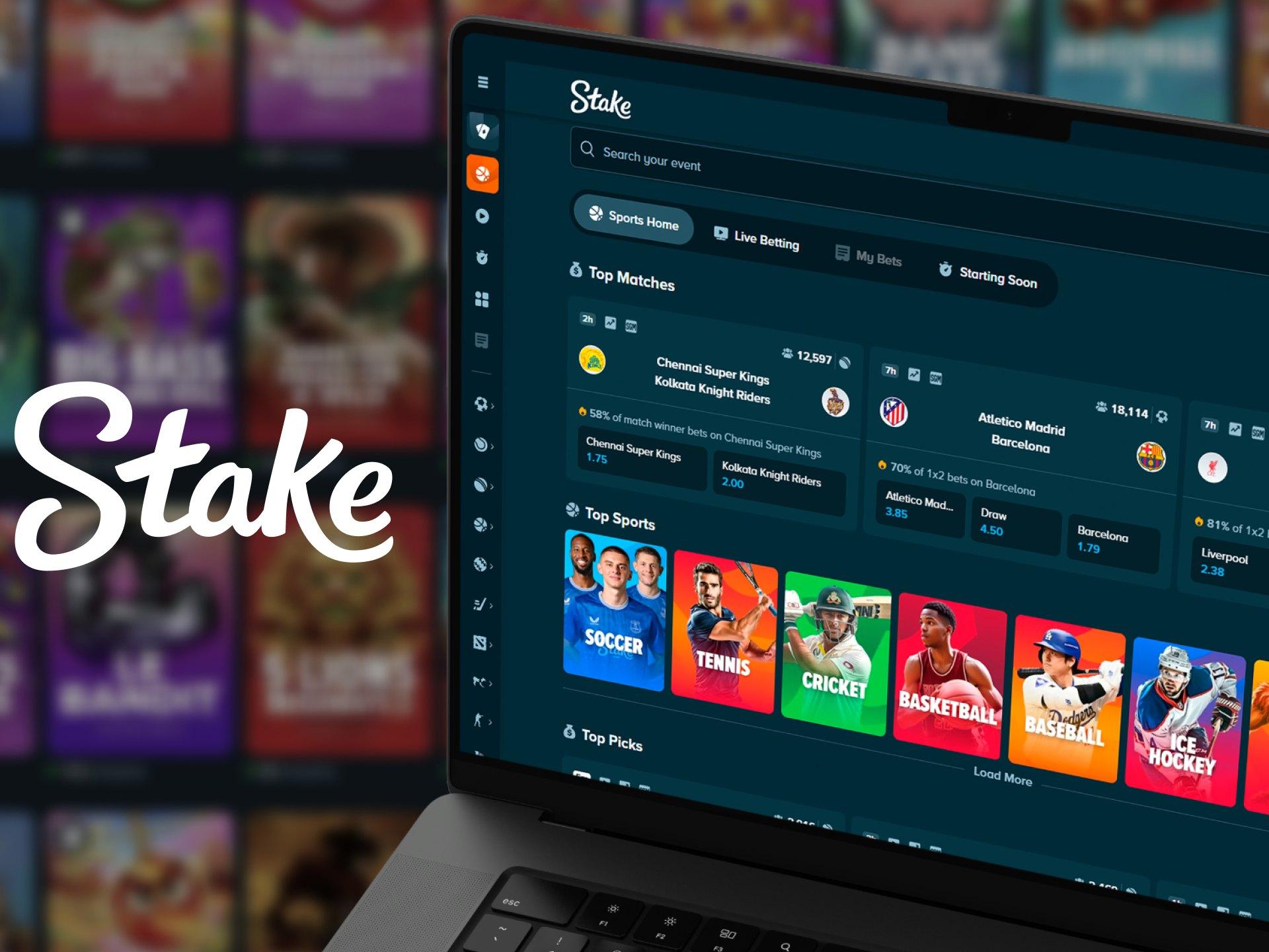 Stake India's Most Popular Sports to Bet on in 2026