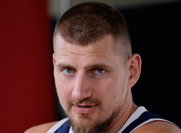 Nikola Jokic with the Denver Nuggets