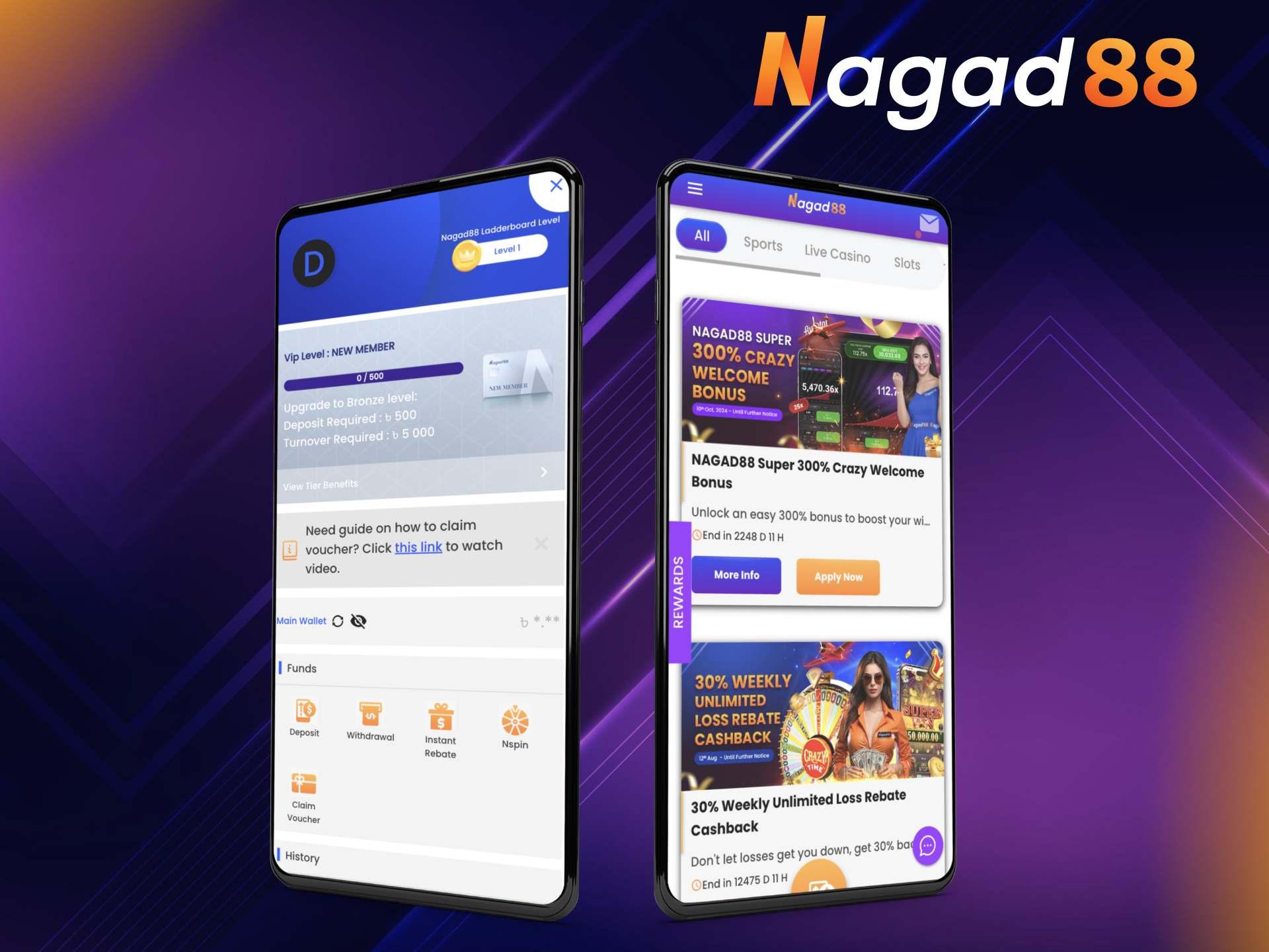 Download the Nagad88 Mobile App: Play Casino & Bet on Sports Anywhere in Bangladesh