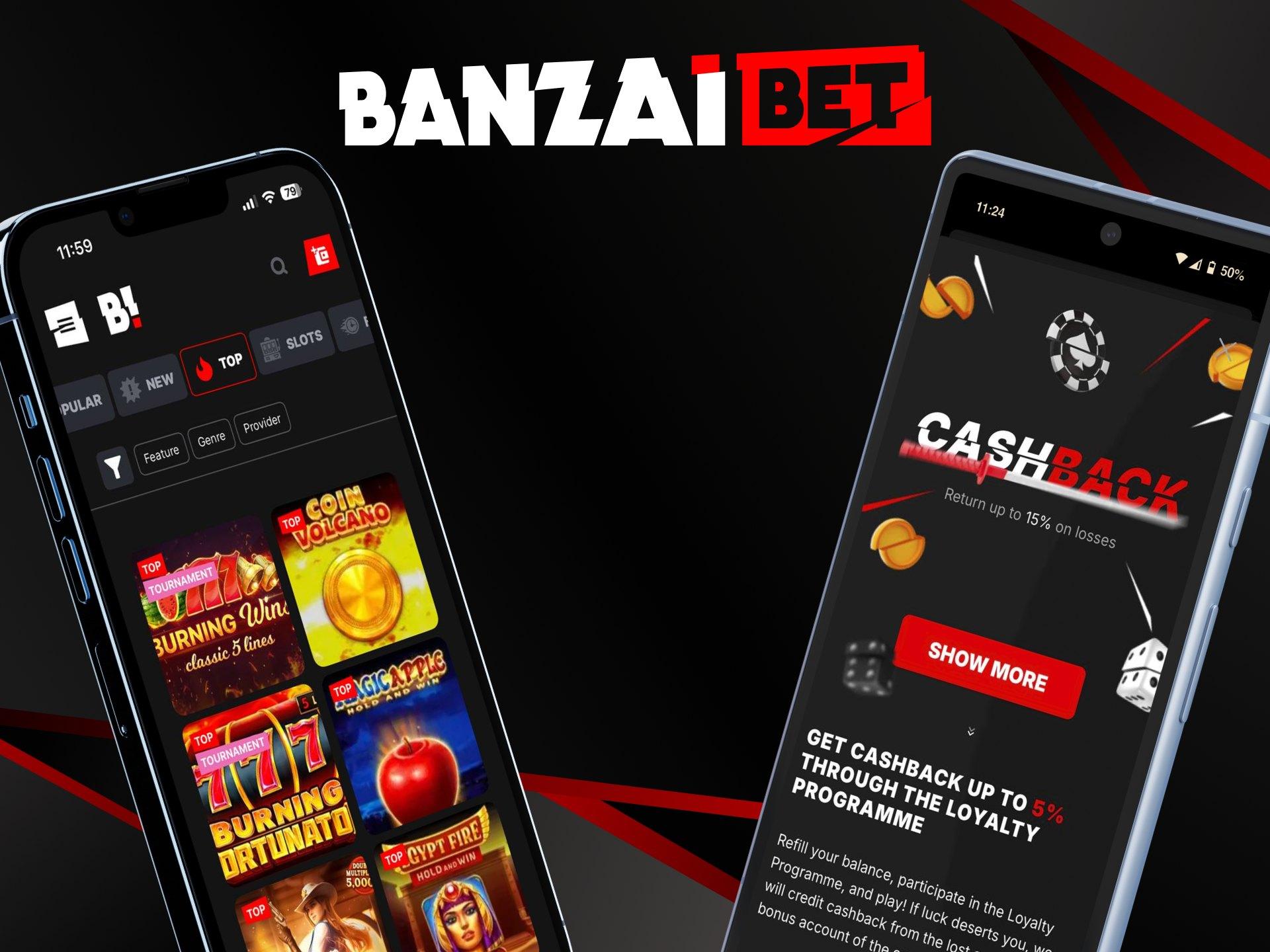 How to Download and Install Banzai Bet Casino App?
