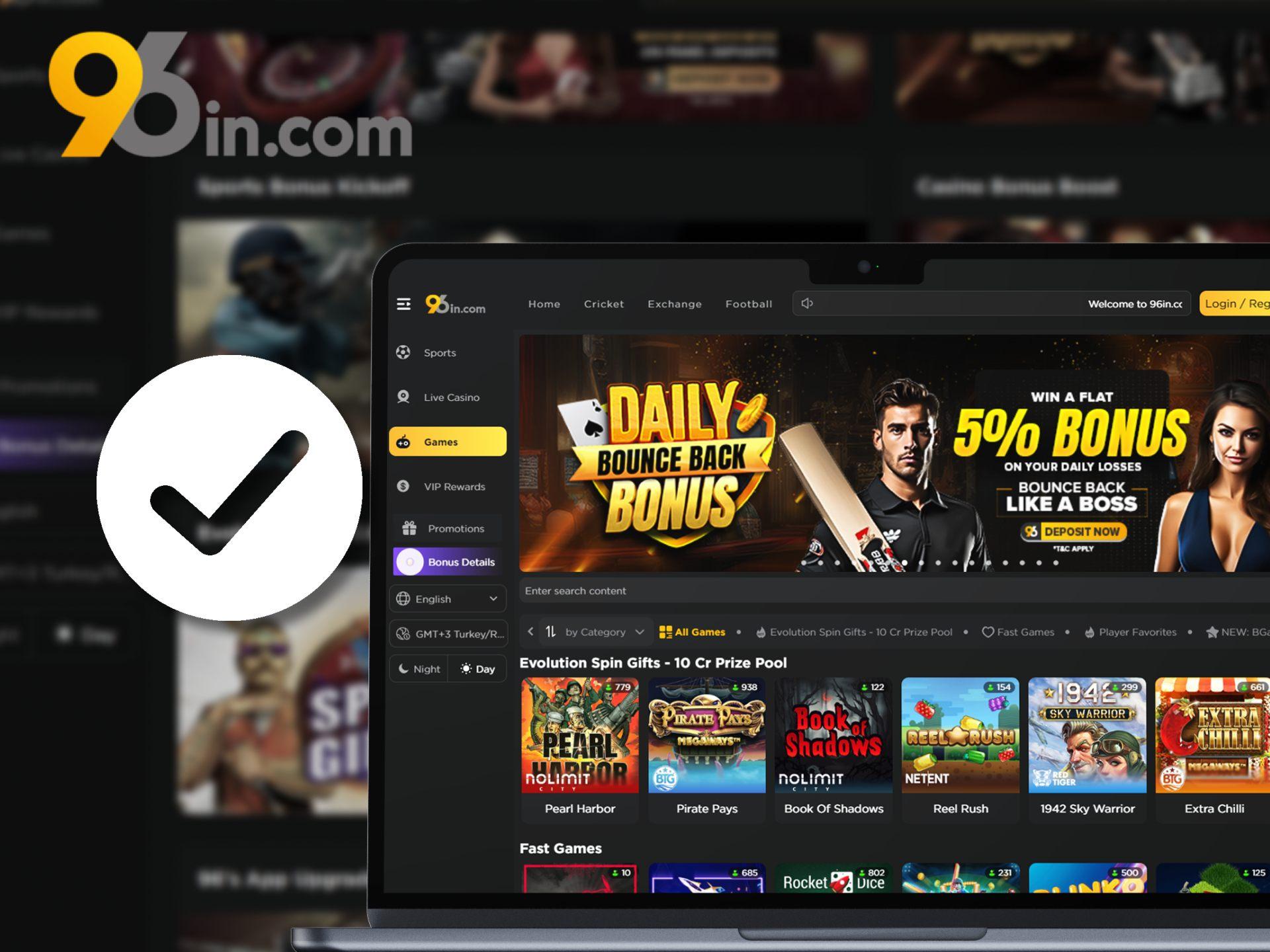 Legality of 96in for Players From India