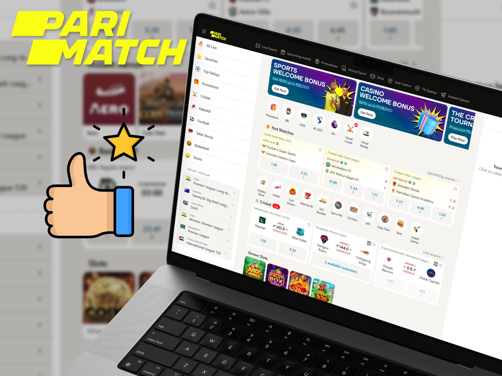 Is Parimatch Legal in India?