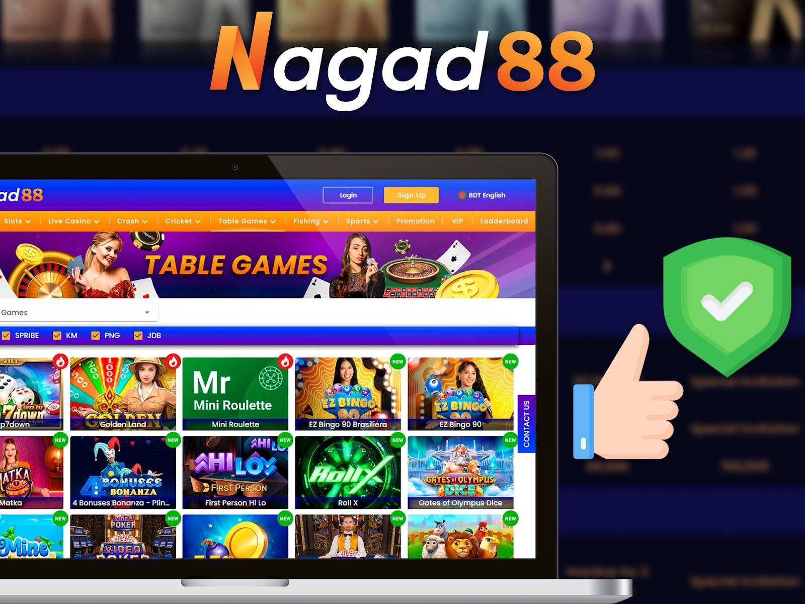 Nagad88: Your Trusted Destination for Casino Games and Sports Betting