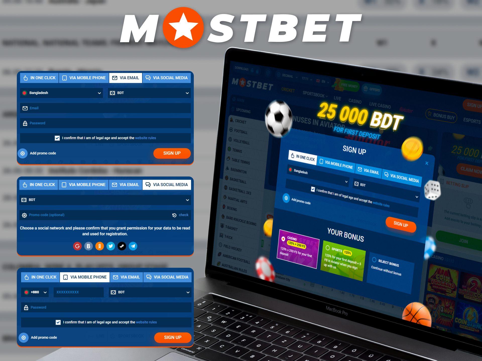 Step-by-Step Guide to Register and Login on Mostbet BD