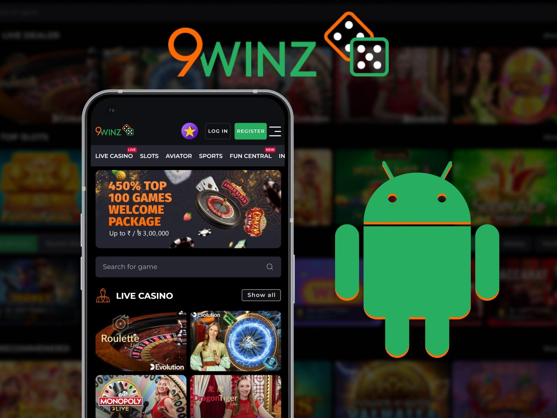 9winz Android App Installation Guide